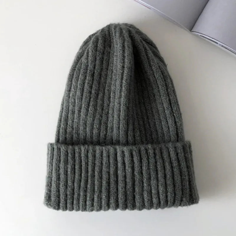 New Candy Colors Winter Hat Women Knitted Hat