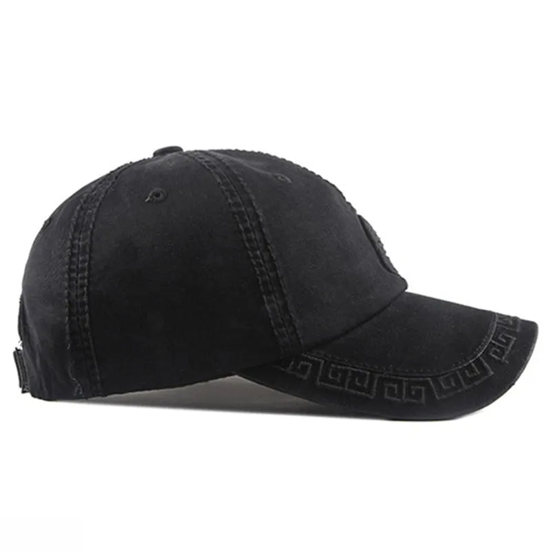 100% Cotton Baseball Caps For Men Women Snapback Cap