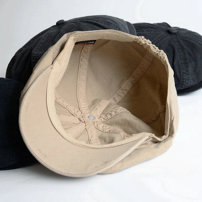 Men Big Head Newsboy Cap Peaky Hat
