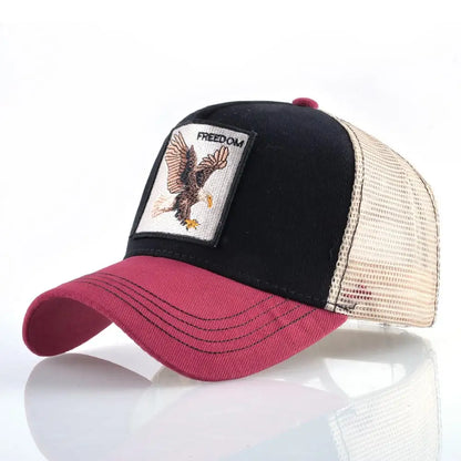 Baseball Caps Eagle Embroidery Hip Hop Hats Men