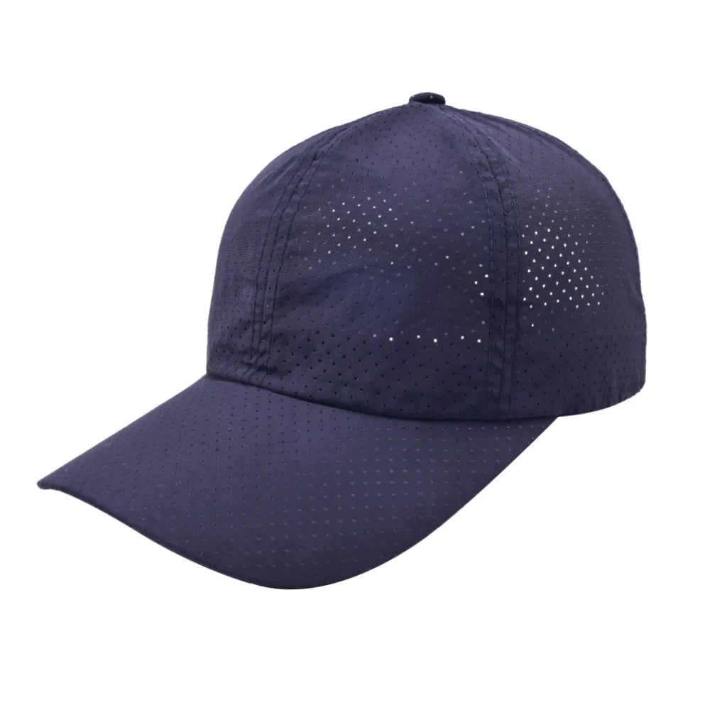 Casual Curved Breathable Mesh Lady Custom Running Quick Dry Hat
