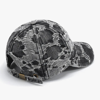 Spring/Summer American-Style Tie-Dye Vintage Pattern Baseball Cap