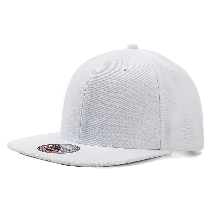 Cap Plain Snapback Hat Men Women