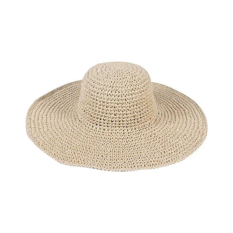 Beach Straw Hat Summer Foldable Sunshade Women's