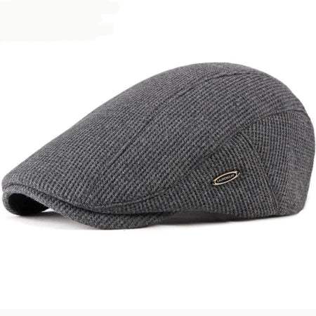 Autumn Winter Hat Caps For Men Women Adjustable Ivy Flat Cap