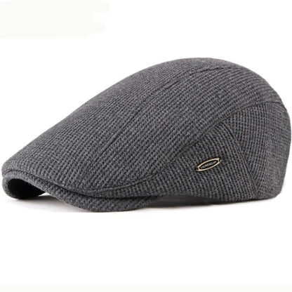 Autumn Winter Hat Caps For Men Women Adjustable Ivy Flat Cap