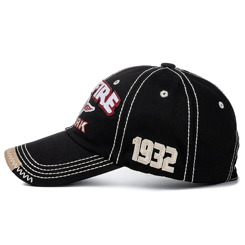 Unisex Cap Letter Embroidery Cotton Baseball Cap