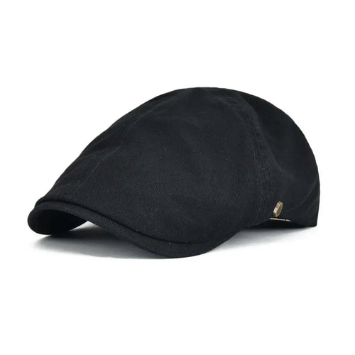 Cotton Ivy Flat Cap Berets Spring Summer Men Women Solid Casual Driver Retro