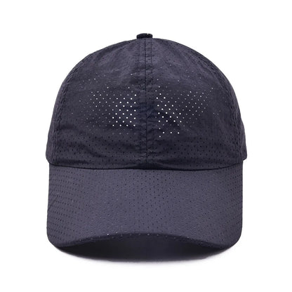 Casual Curved Breathable Mesh Lady Custom Running Quick Dry Hat