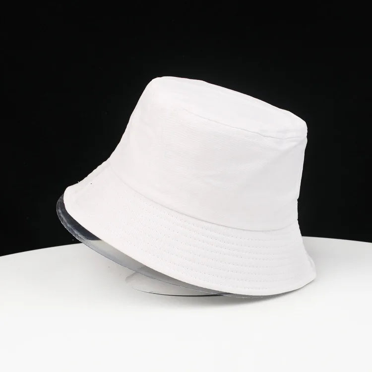 High Quality 100% Cotton Bucket Hat Women Summer Sun Caps Big Size Cap