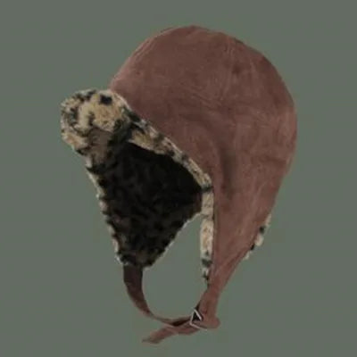 Winter Men Women Plus Velvet Warm Bomber Hats