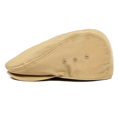 Summer Airhole Flat Cap Men Cotton Driver Hat Newsboy Caps