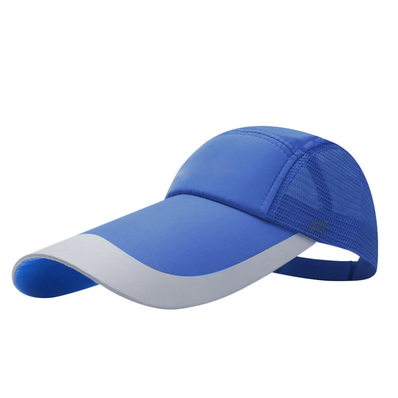 14cm Long Brim Quick Drying Breathable Baseball Cap Visors
