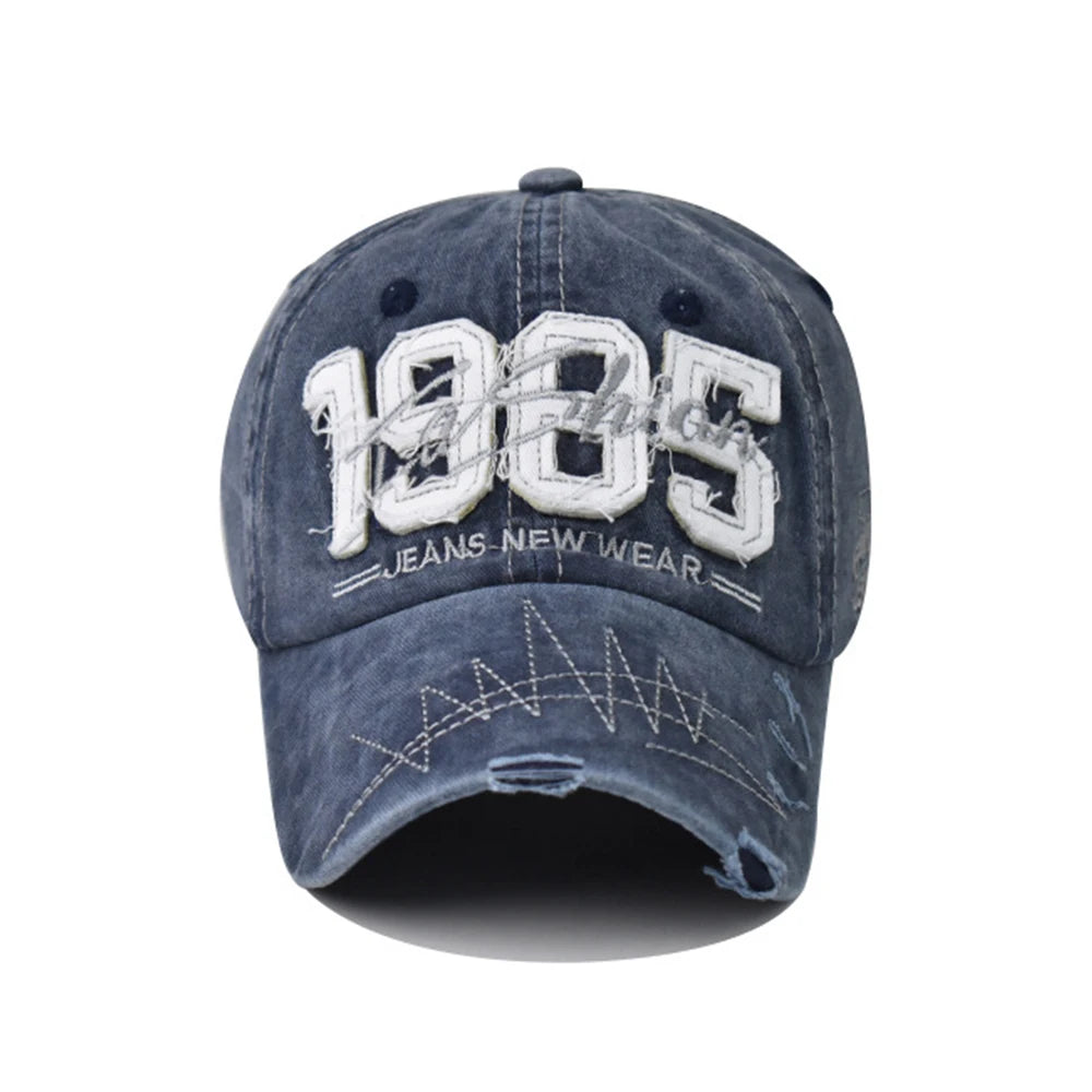 Summer Red Yellow Baseball Cap For Men Women