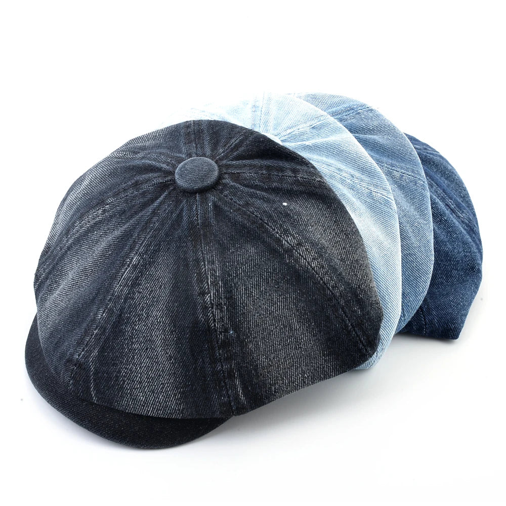 Men's Beret Hat New Fashion Newsboy Caps Male Outdoor