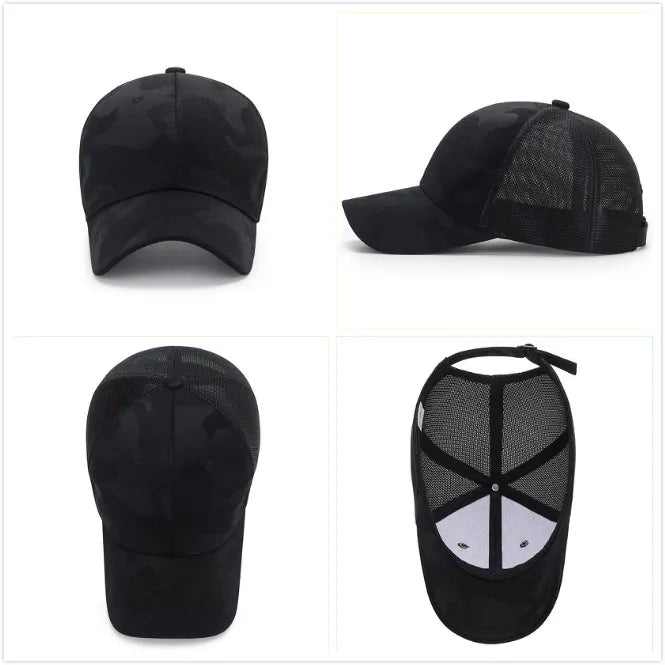 Mesh Cap Women Camouflage Summer Hats For Women Men