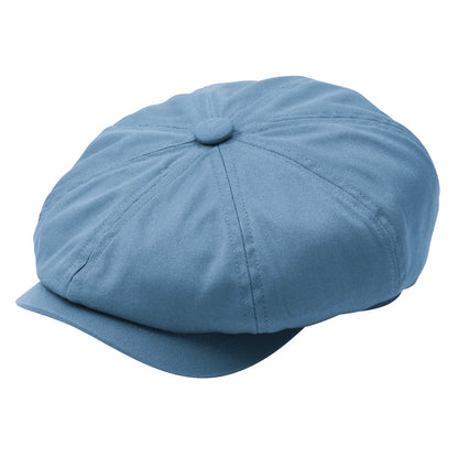 Newsboy Cap Men's Twill Cotton Hat 8 Panel Hat Baker Caps Retro