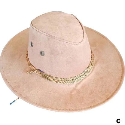 Jazz Gifts West Cowboy Hat For Men Color Mongolian Caps