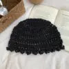 Hollow Bag Head Hat Female Ethnic Style Travel Photo Art Cap