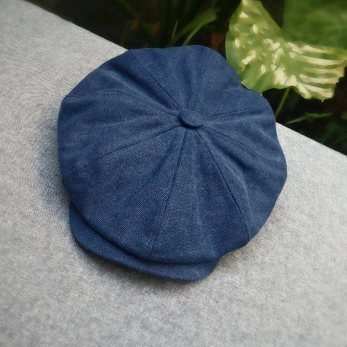 Brand Canvas Newsboy Caps Men High Quality Flat Caps