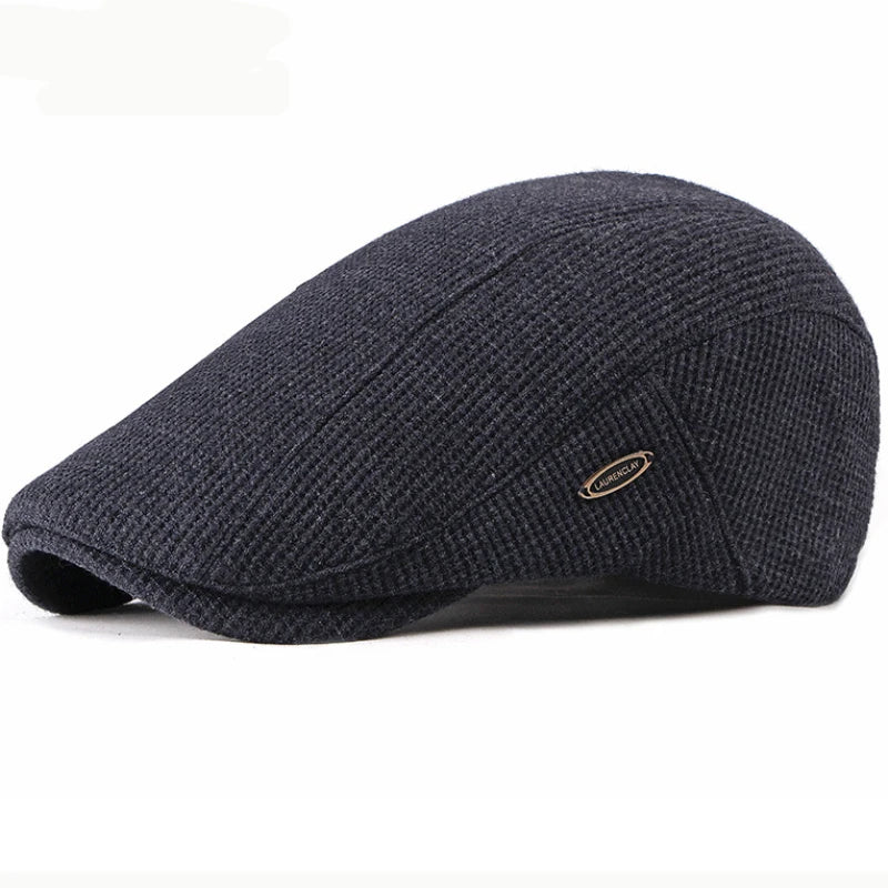 Autumn Winter Hat Caps For Men Women Adjustable Ivy Flat Cap