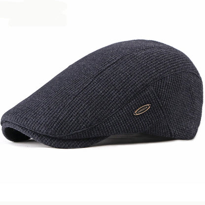 Autumn Winter Hat Caps For Men Women Adjustable Ivy Flat Cap