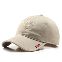 Beige Baseball Cap