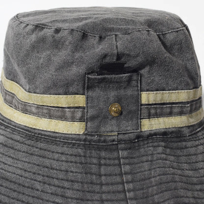 Fishing Hiking Sun Hat Men Women Boonie Hat Wide Brim Bucket Hat