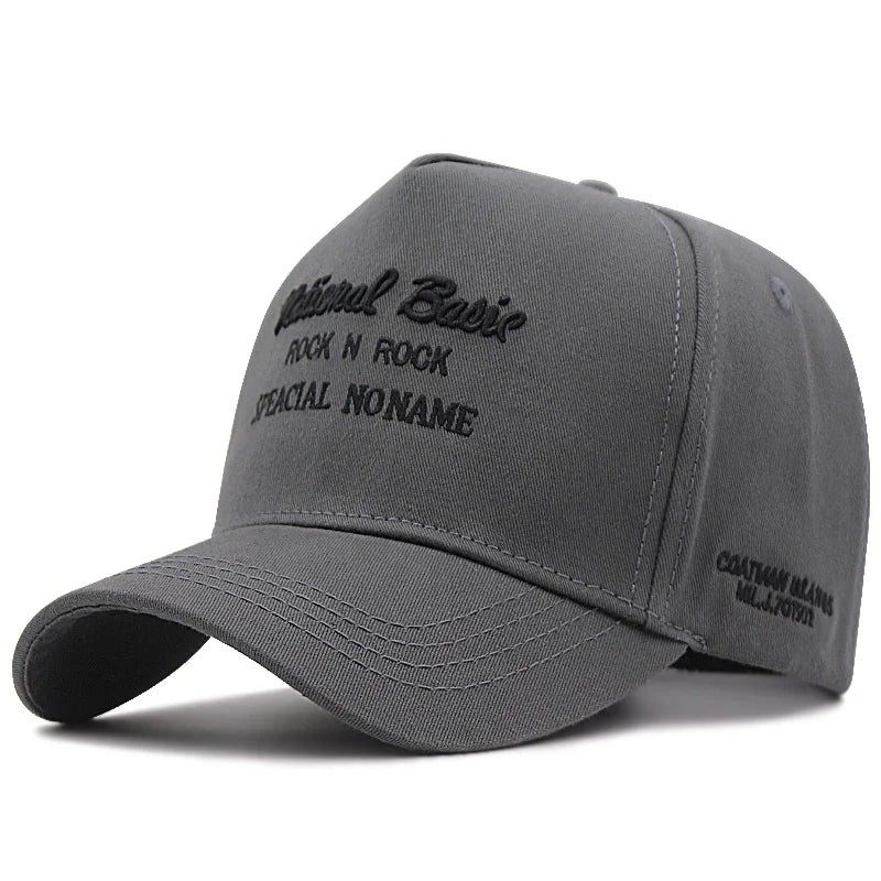 Man Big Size Causal Peaked Hats