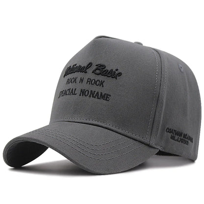 Man Big Size Causal Peaked Hats