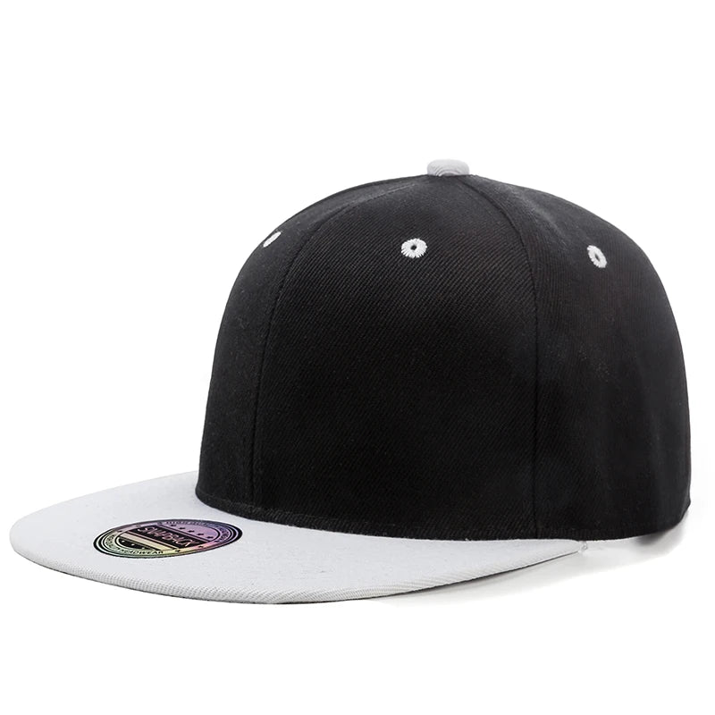 Cap Plain Snapback Hat Men Women