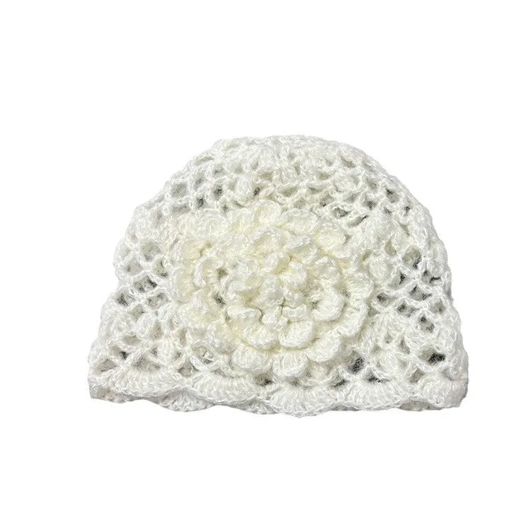 Spring Summer Ethnic Style Hollow Flower Blossom Women's Hat