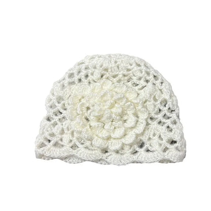 Spring Summer Ethnic Style Hollow Flower Blossom Women's Hat