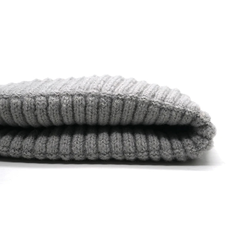 Winter Beanie Hat Knitted Warm Caps Unisex Warm Hat
