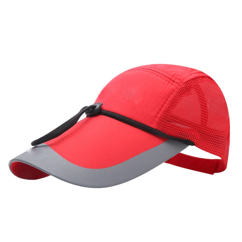 14cm Long Brim Quick Drying Breathable Baseball Cap Visors