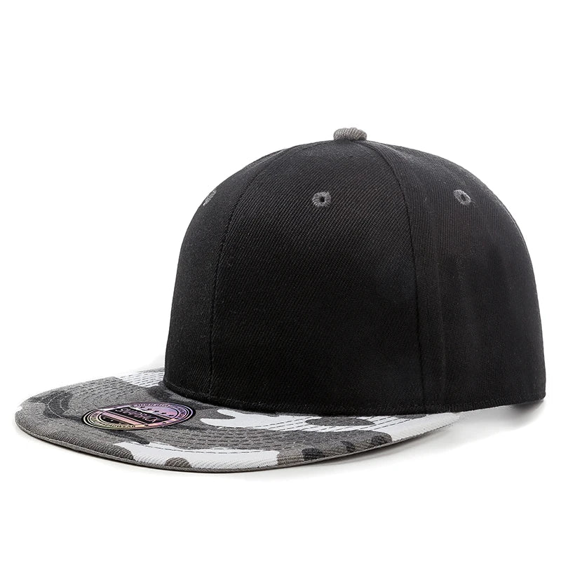 Cap Plain Snapback Hat Men Women
