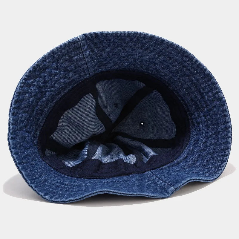 Dome Denim Fisherman's Hat