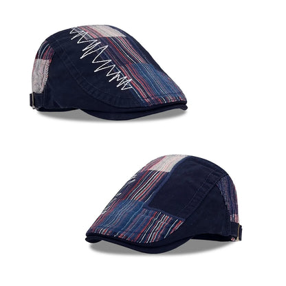 Vintage Hat Men's British Beret Casual Versatile Baseball Cap
