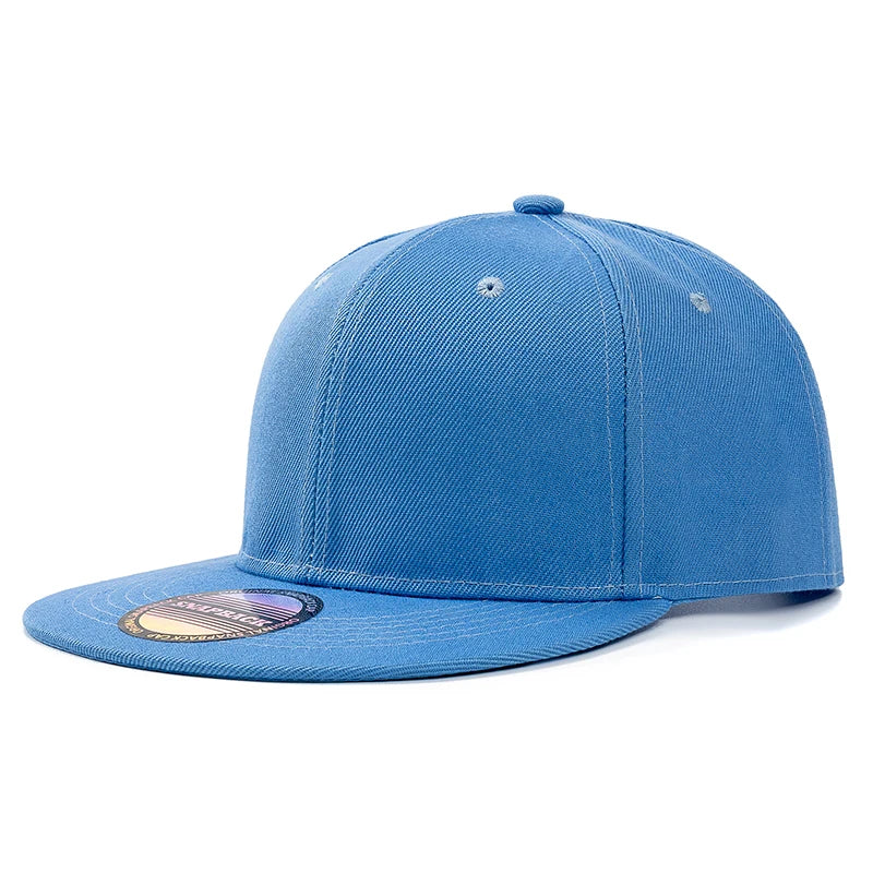 Cap Plain Snapback Hat Men Women