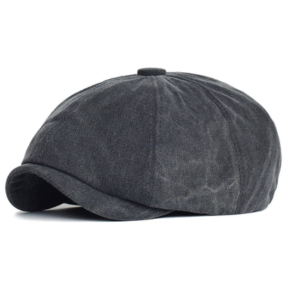Unisex Four Seasons Cotton Newsboy Caps Men Women