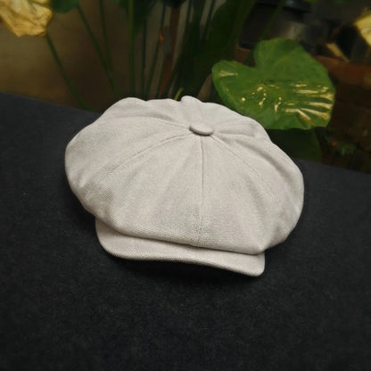 Brand Canvas Newsboy Caps Men High Quality Flat Caps