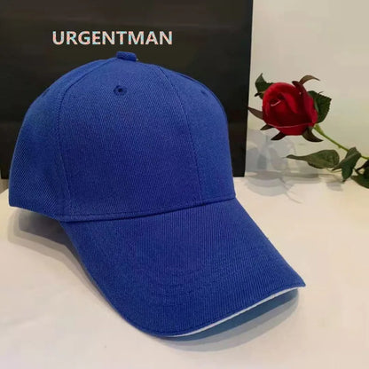 Unisex Cap Casual Acrylic Plain Baseball Cap For Women Men