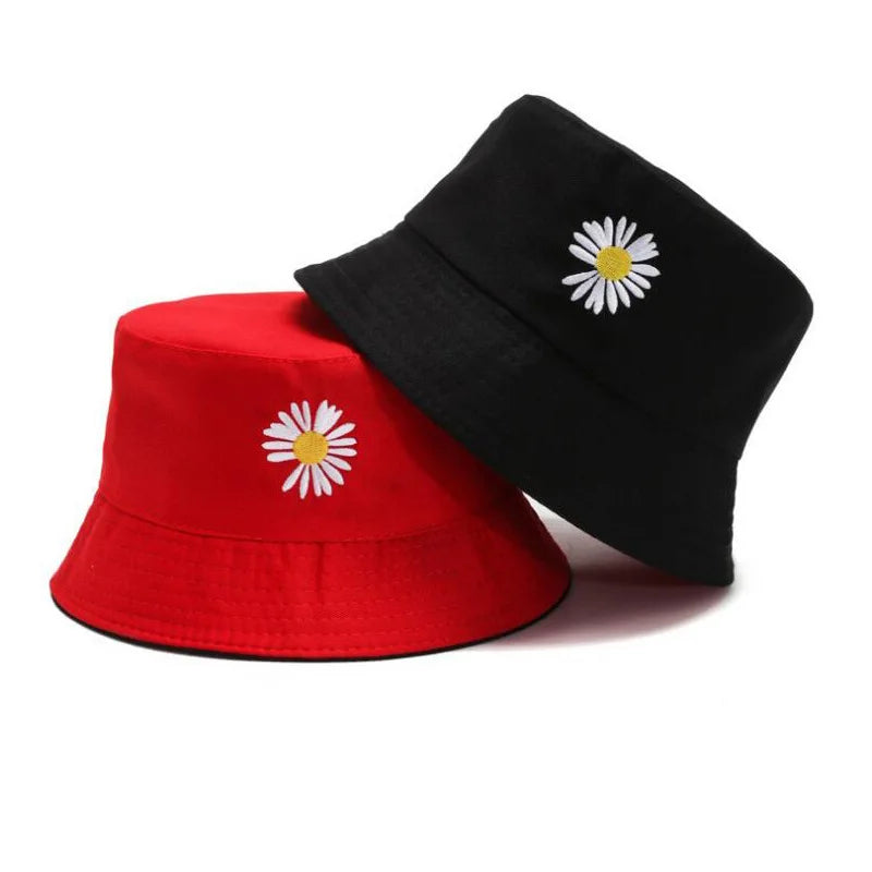Double-Sided Yellow Duck Bucket Hats