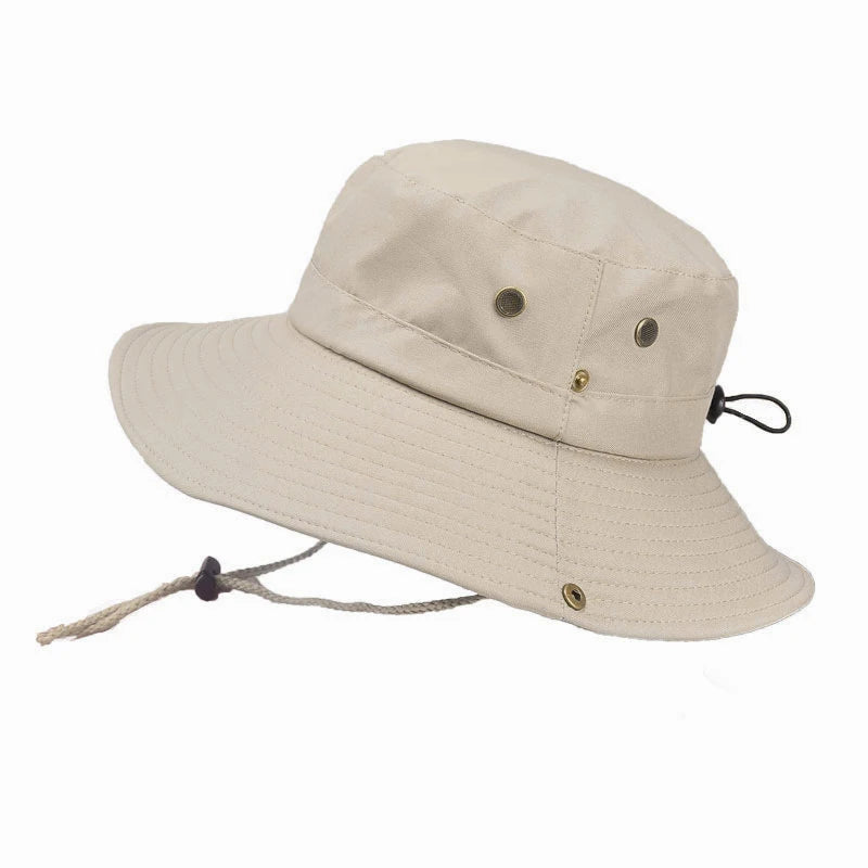 K31 Men's Hat Panama Bucket Hat Outdoor Sun Protection Hats For Men
