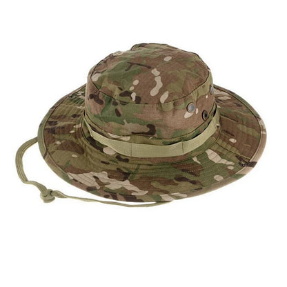Tactical Hat Camouflage Fishing Cap Outdoor Sport Sun Bucket Cap Outdoor