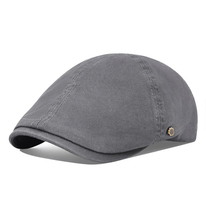 Cotton Newsboy Cap Men Women Ivy Flat Caps