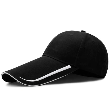 14cm Long Visor Large Head Man Big Size Causal Peaked Hats