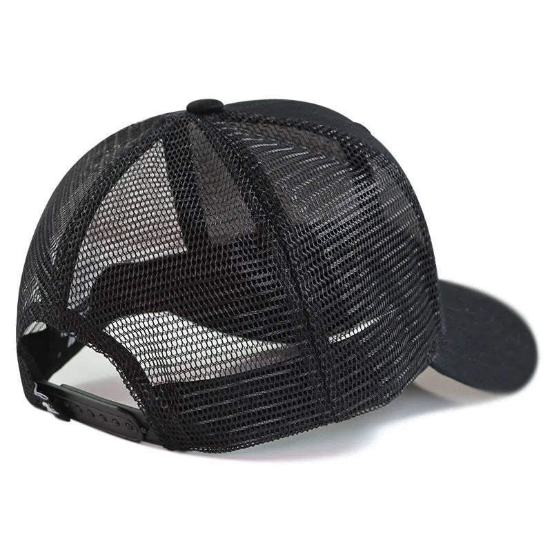 62-69cm Big Head Man Large Size Mesh Baseball Hats Male