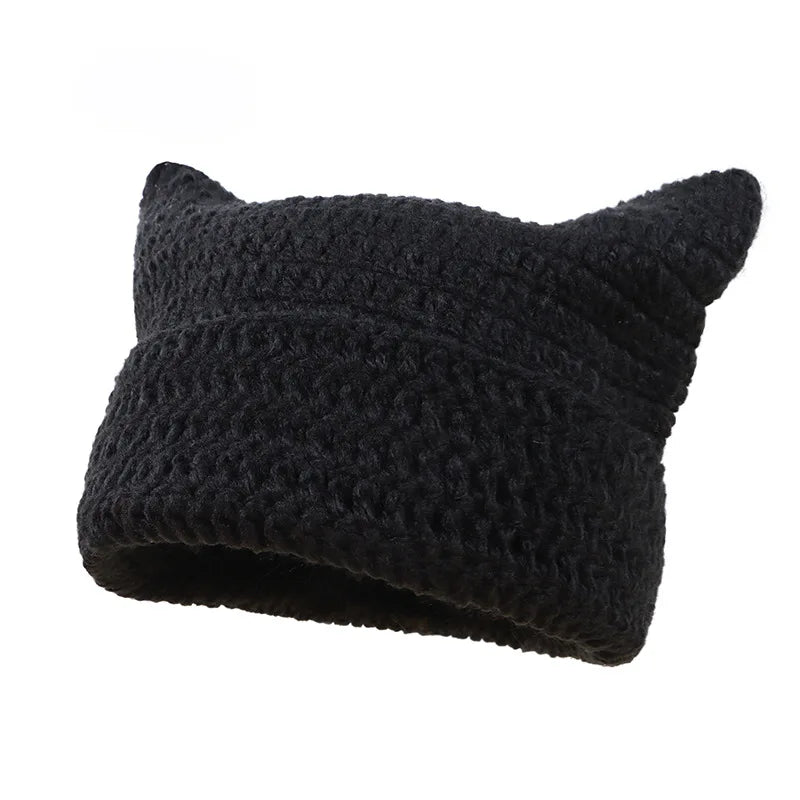Custom Devil Striped Beanie Hat