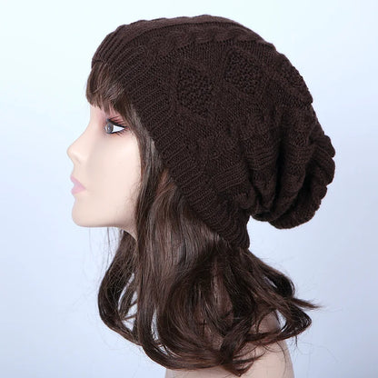 Hot Style Knit Hat With Small Twist Fashion Heaps Heaps Of Turtle-Head Hats